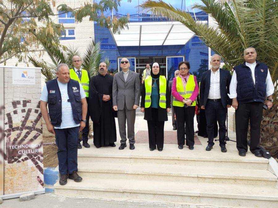 الامير الحسن يرعى مسير كاريتاس 2019 في الجامعة الألمانية الأردنية