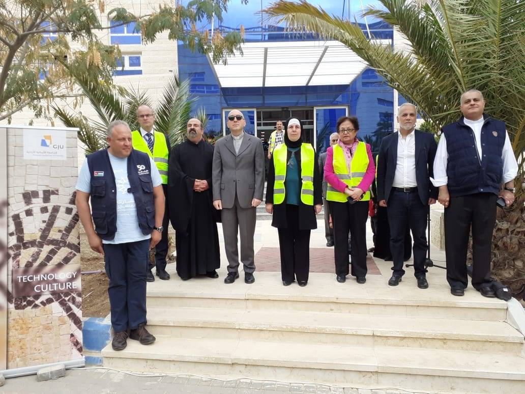 الامير الحسن يرعى مسير كاريتاس 2019 في الجامعة الألمانية الأردنية