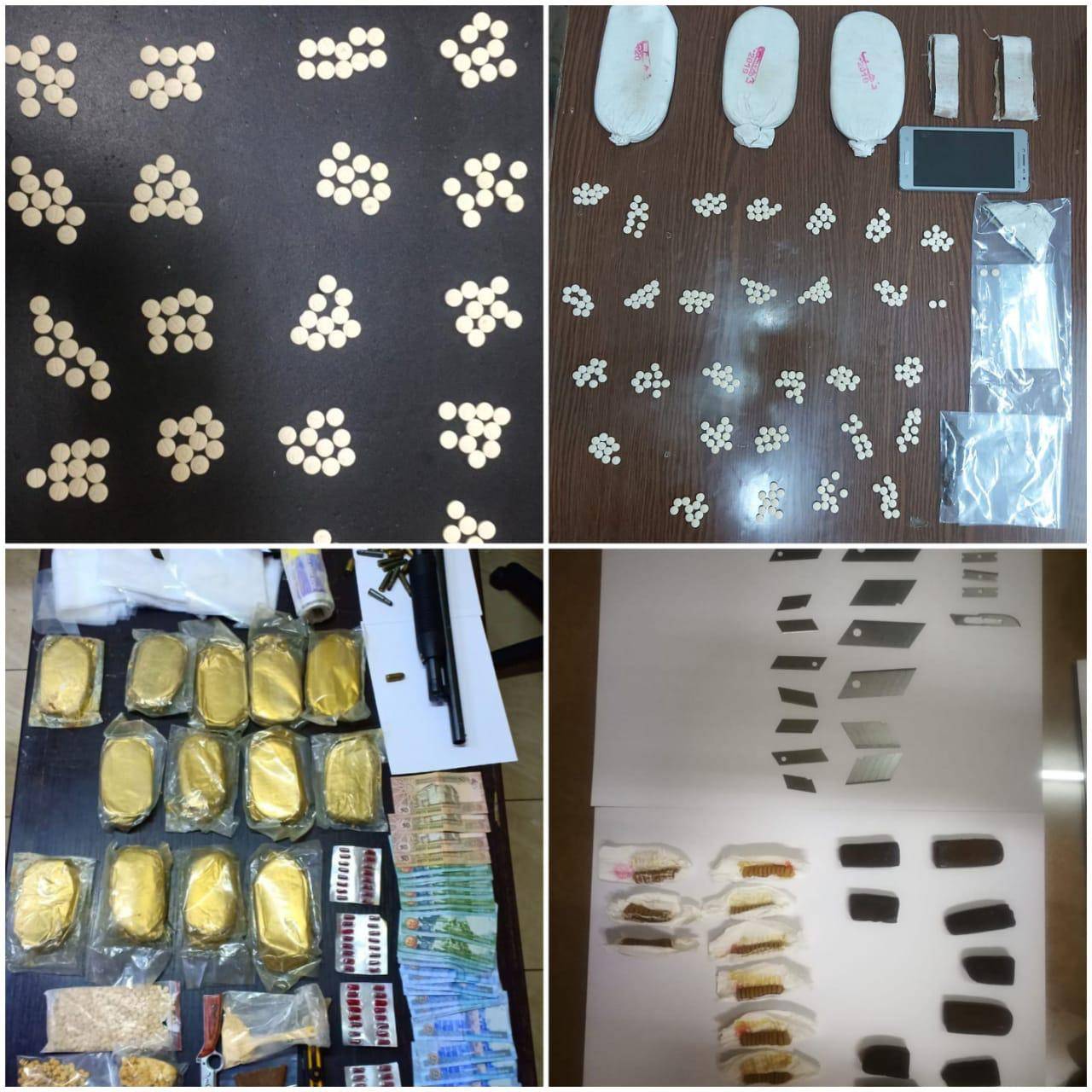 مكافحة المخدرات : ٢٠ قضية ترويج واتجار خلال الأيام الماضية تم خلالها ضبط ٢٧ شخصا وبحوزتهم كميات كبيرة من المواد المخدرة