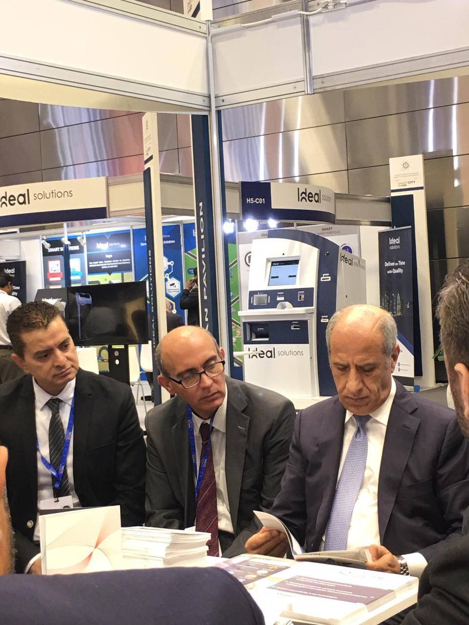 بتنظيم من جمعية انتاج وبحضور السفير الأردنيّ اللوزي افتتاح اول جناح أردنيّ في معرض قطر لتكنولوجيا المعلومات