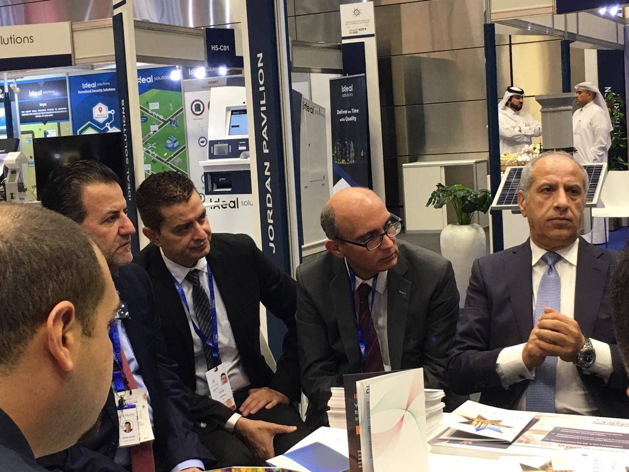 بتنظيم من جمعية انتاج وبحضور السفير الأردنيّ اللوزي افتتاح اول جناح أردنيّ في معرض قطر لتكنولوجيا المعلومات