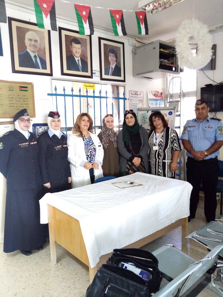 الإدارة الملكية لحماية البيئة تقيم ندوة للتعريف بكيفية التخلص من النفايات الطبية في مركز صحي ماحص الأولي