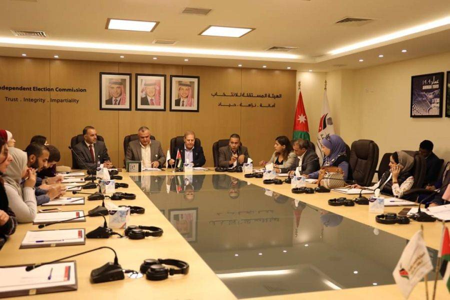 المستقلة للانتخاب تستقبل وفدا من  مركز الدراسات الاستراتيجية