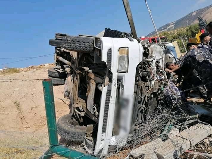 وفاة شخص اثر حادث تدهور في محافظة البلقاء
