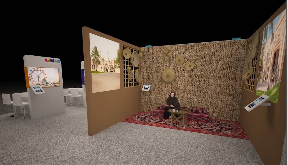 سیاحة عجمان تستعرض معالم الجذب السیاحي للإمارة خلال مشاركتھا في سوق السفر العالمي 2019