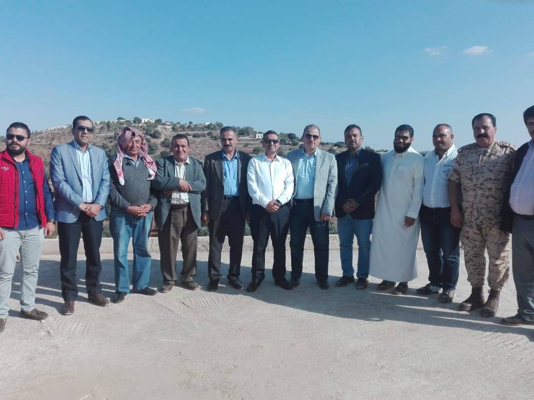 الوطني للبحوث الزراعية والأردنية لتطوير المشاريع  يتفقدان قصص نجاح .في محافظة عجلون   