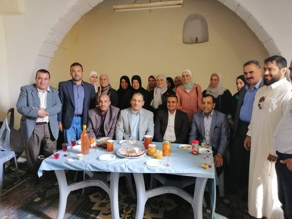 الوطني للبحوث الزراعية والأردنية لتطوير المشاريع  يتفقدان قصص نجاح .في محافظة عجلون   