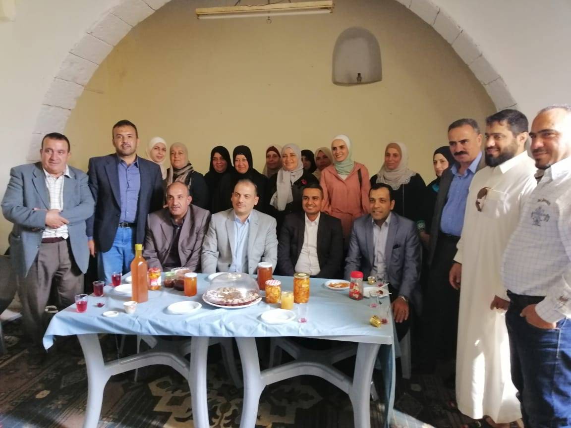 الوطني للبحوث الزراعية والأردنية لتطوير المشاريع  يتفقدان قصص نجاح .في محافظة عجلون   