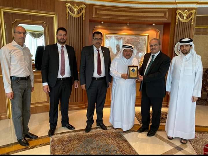 رئيس هيئة مديري جامعة جدارا يشارك في إجتماع رجال الأعمال الأردنيين والقطريين في الدوحة