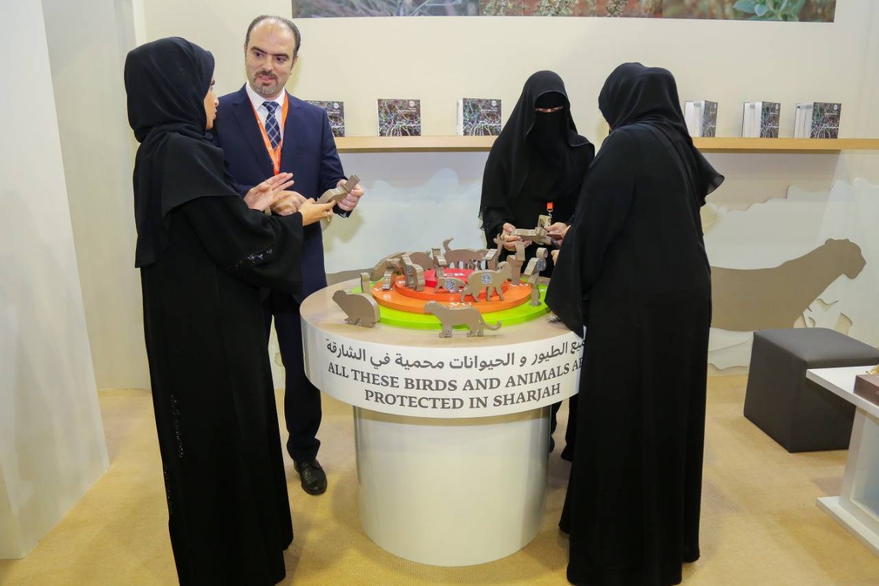 هيئة البيئة والمحميات الطبيعية تشارك في النسخة الثامنة والثلاثين من معرض الشارقة الدولي للكتاب