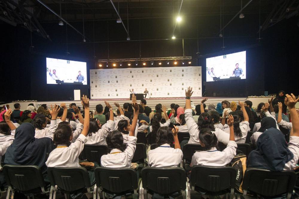 صاحب فنّ اللامُبالاة یعید تعریف النجاح في الشارقة الدولي للكتاب