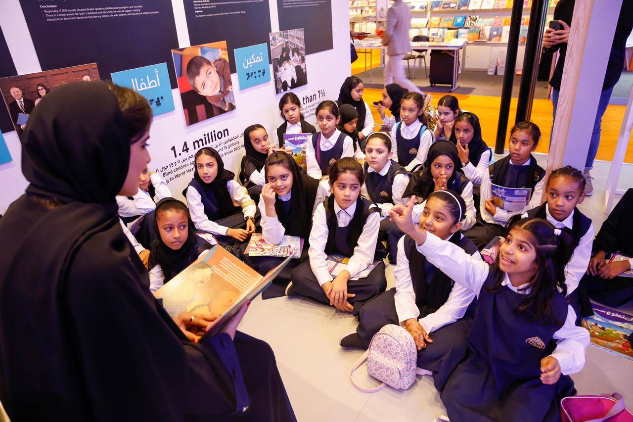 كلمات تستضیف قصة أم الھیلان في الشارقة الدولي للكتاب 38