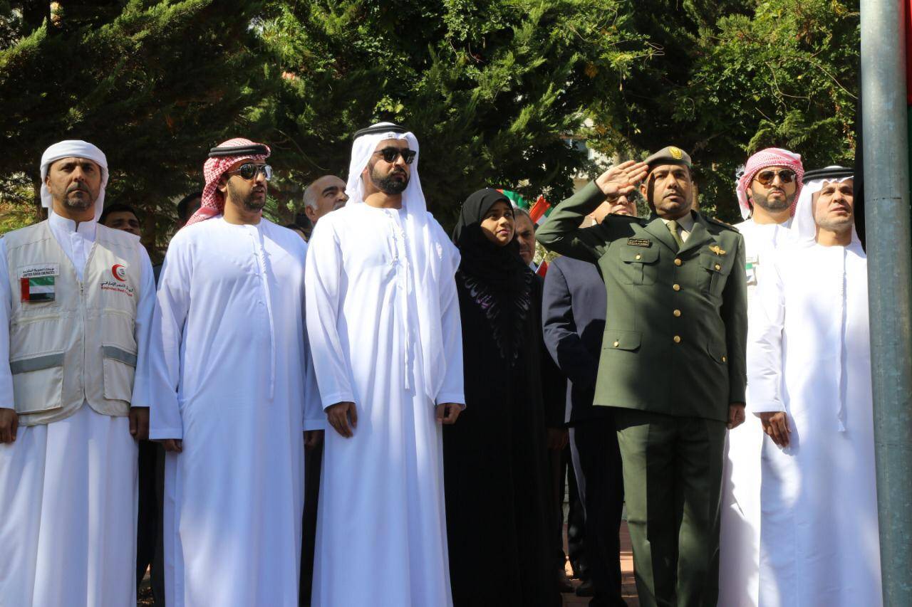 سفارة الإمارات في الأردن تحتفل بمناسبة يوم العلم