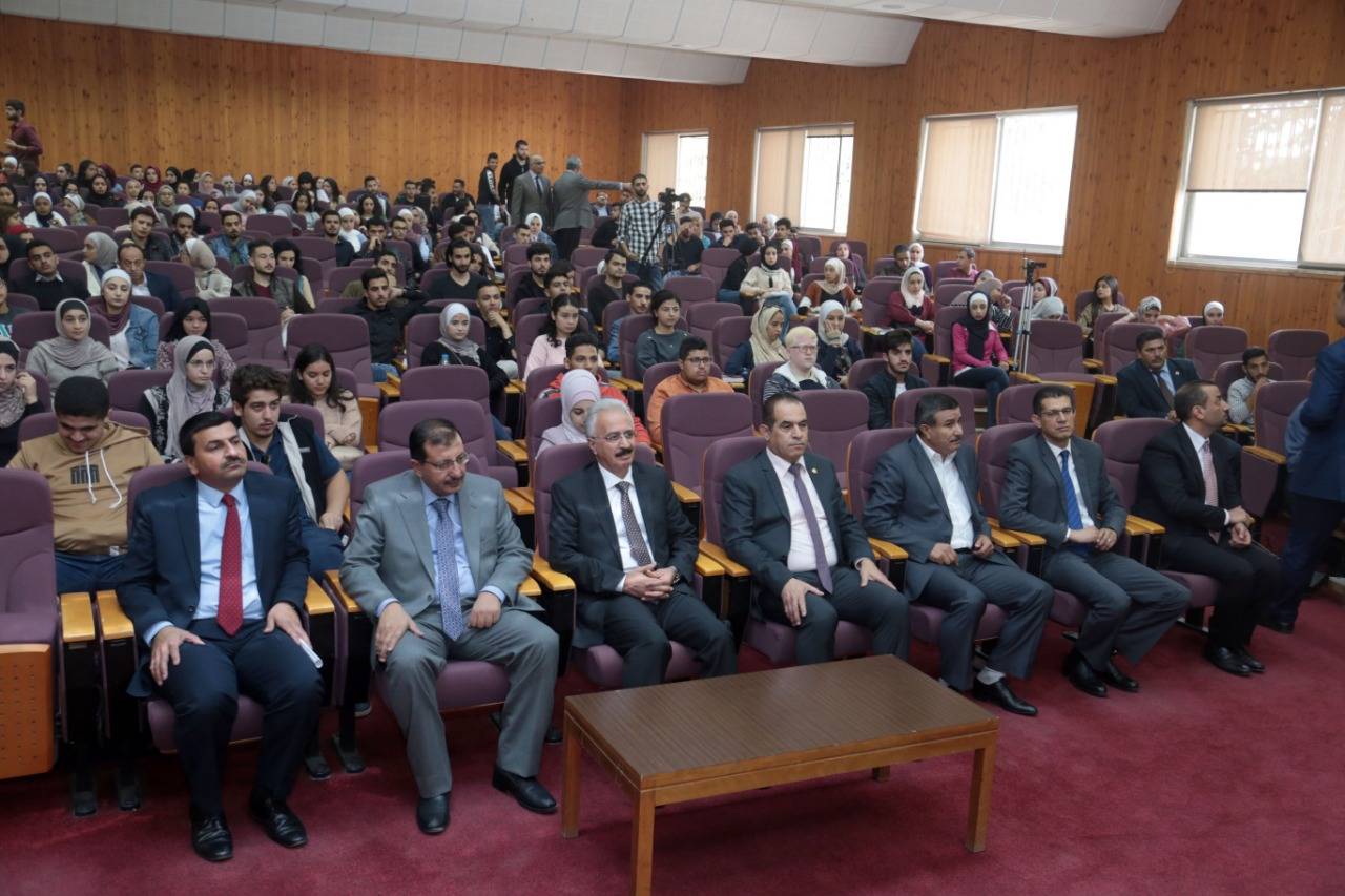 وزير العدل  يحاضر في كلية الحقوق في الجامعة الاردنية
