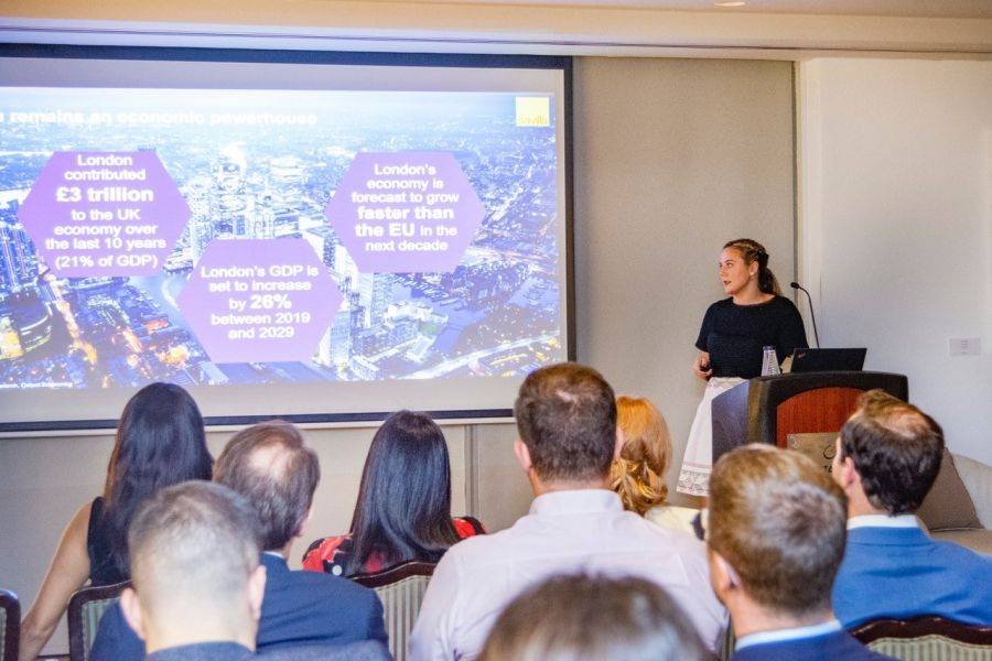 سَفِلز تعرض مدينة لندن للمستثمرين العقاريين في منطقة الشرق الأوسط