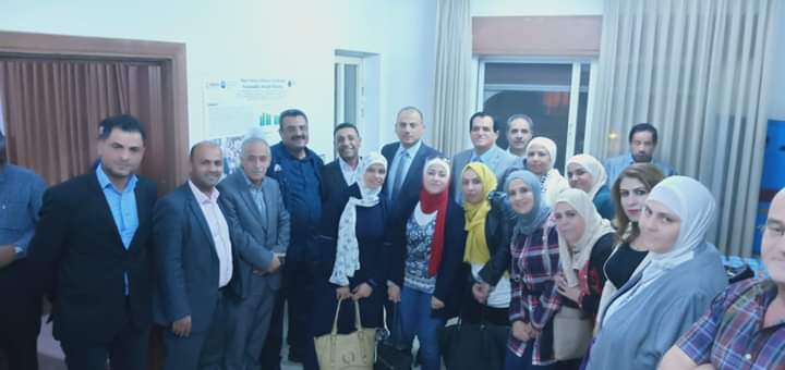 حداد يحاضر في جمعية البحث العلمي