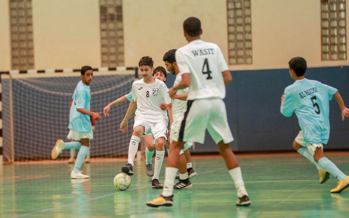 فريق واسط يحصد كأس ناشئة الشارقة لكرة الصالات