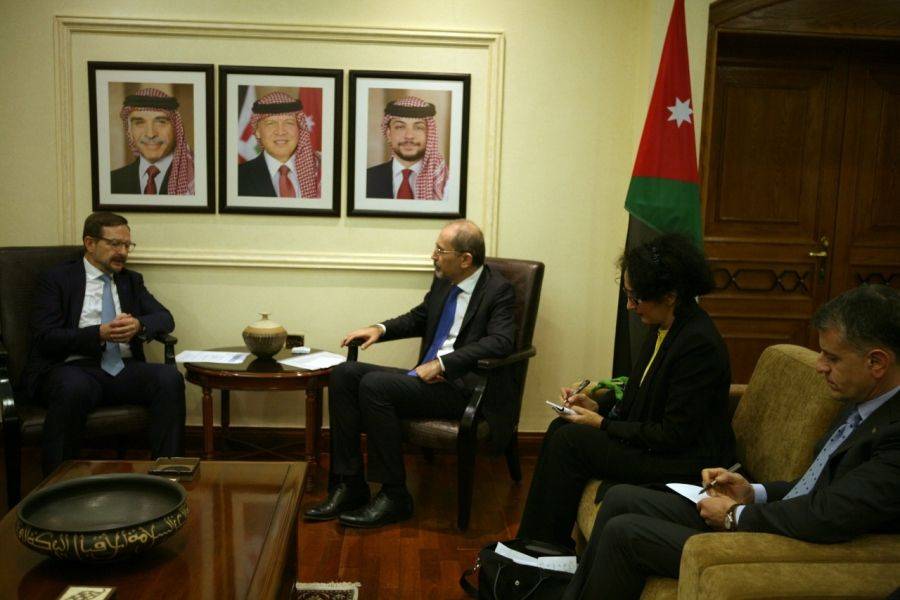 الصفدي يبحث مع الأمين العام لمنظمة الأمن والتعاون في أوروبا سبل التعاون بين المملكة والمنظمة