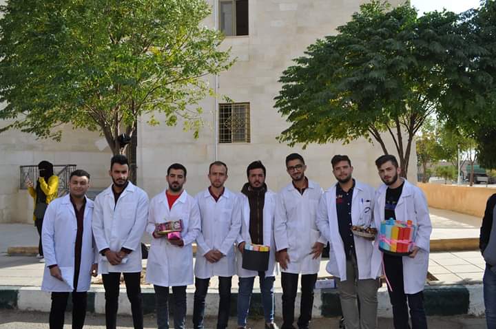 رئيس جامعة جدارا يفتتح اليوم الصحي لكلية الصيدلة