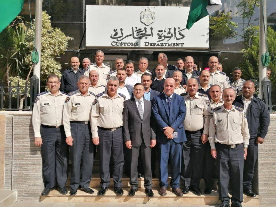 كناكرية يزور دائرة الجمارك مودّعاً