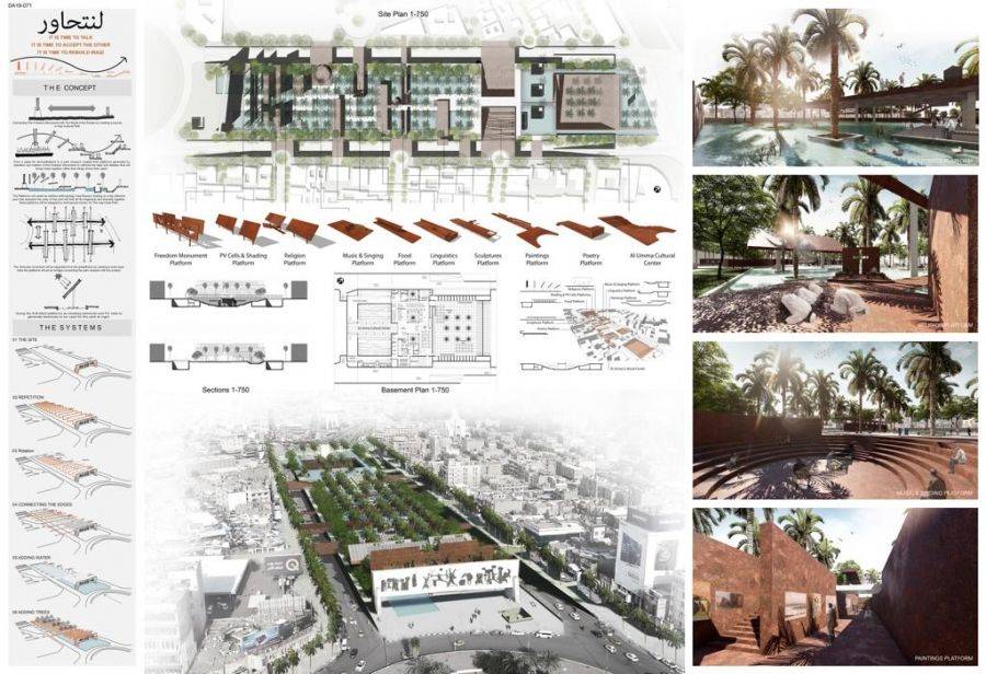 الألمانية الأردنية تحصل على  المركز الأول  بجائزة ديوان للعمارة