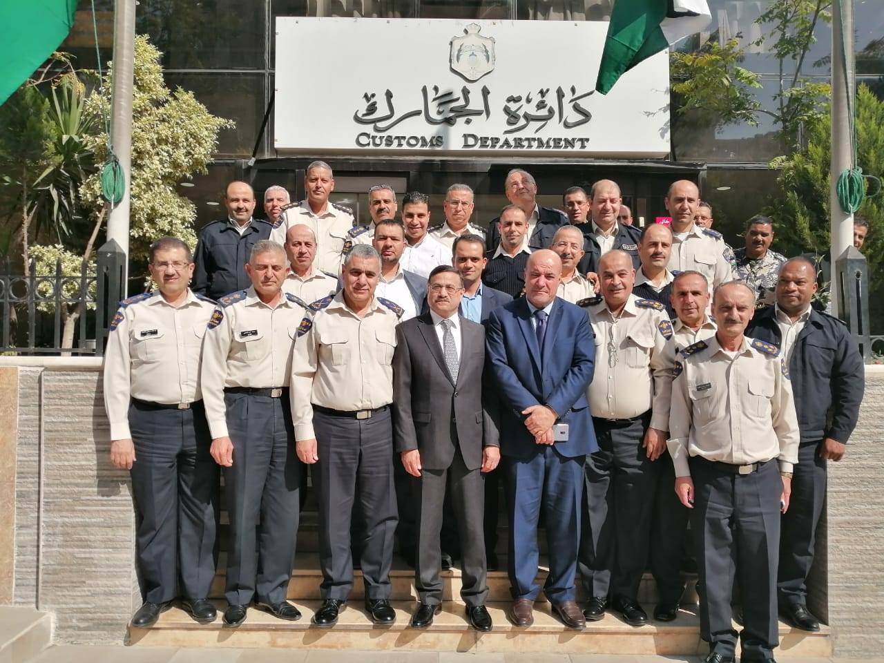 كناكرية يزور دائرة الجمارك مودّعاً