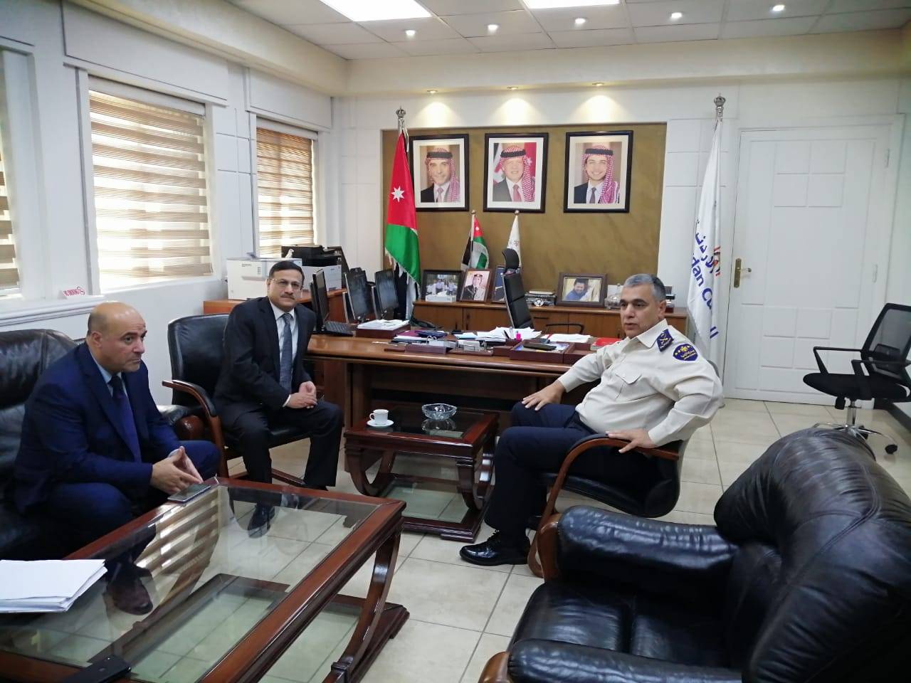 كناكرية يزور دائرة الجمارك مودّعاً