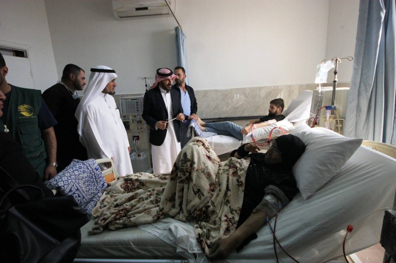 مركز الملك سلمان يطلع على الاليات والترتيبات حيال علاج  اللاجئين السوريين المصابين بالفشل الكلوي في الاردن 