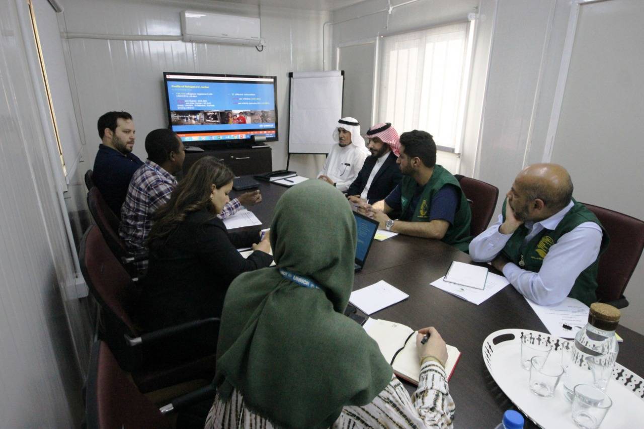 مركز الملك سلمان يطلع على الاليات والترتيبات حيال علاج  اللاجئين السوريين المصابين بالفشل الكلوي في الاردن 