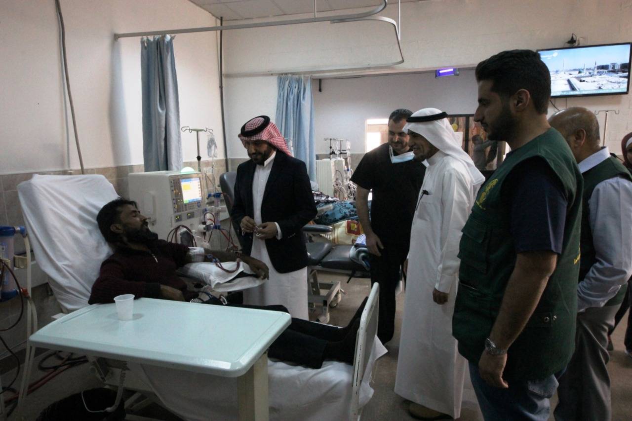 مركز الملك سلمان يطلع على الاليات والترتيبات حيال علاج  اللاجئين السوريين المصابين بالفشل الكلوي في الاردن 