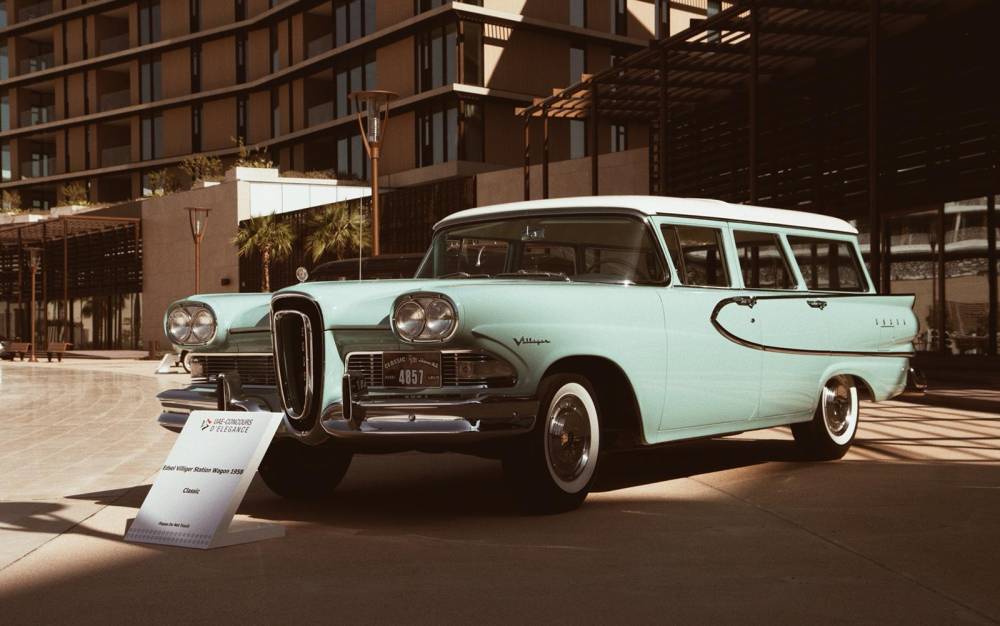 معرض السیارات الكلاسیكیة الدولي  كونكور دي إلیغانس الإمارات یعرض السیارات الفارھة الفریدة القدیمة  والحدیثة في الفترة من 12 حتى 14 دیسمبر