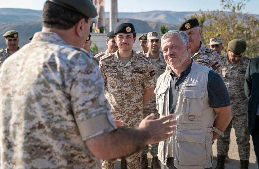 الملك بعد زيارته لمنطقة الباقورة : سيادة ‎الأردن على أرضه فوق كل اعتبار