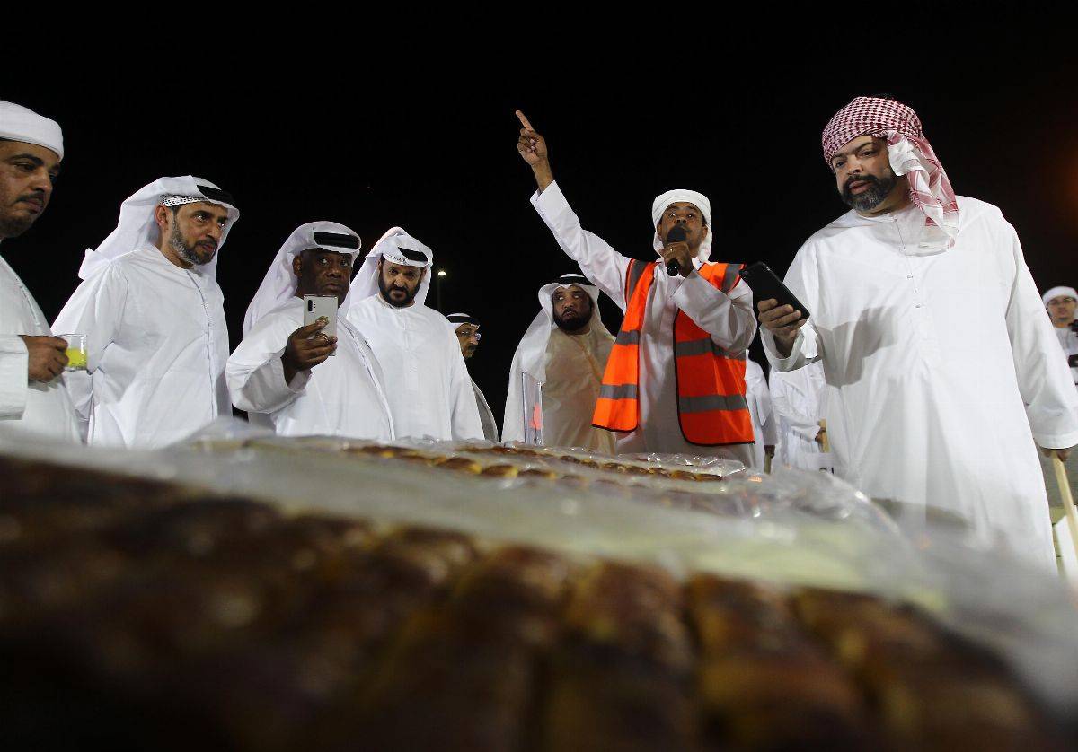 مزاد ليوا للتمور يختتم فعالياته في مجلس المشرف بأبوظبي