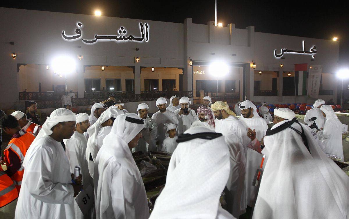 مزاد ليوا للتمور يختتم فعالياته في مجلس المشرف بأبوظبي