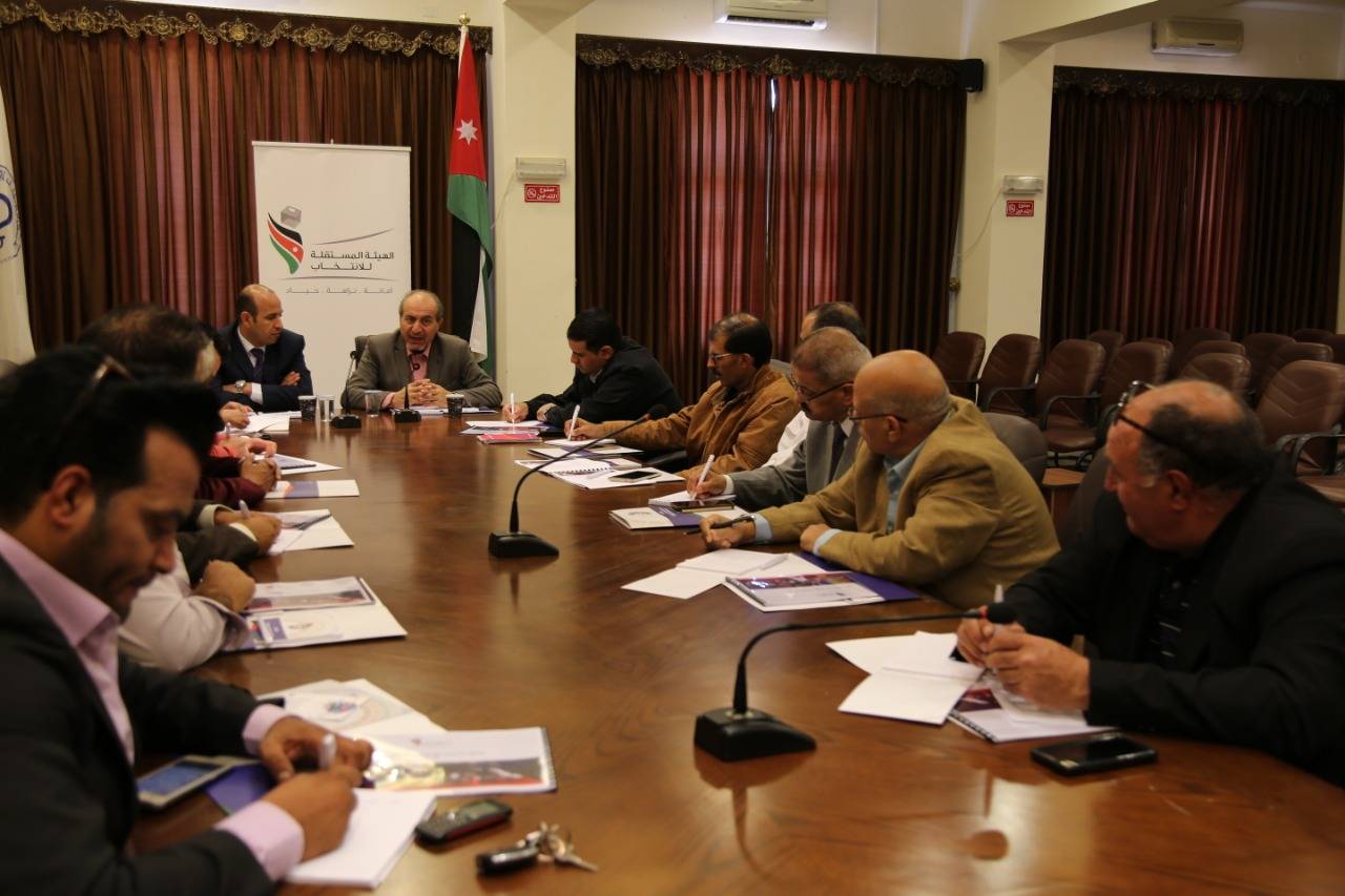 الهيئة المستقلة للانتخابات تنظم ورشة تدريبية للإعلاميين في مادبا 