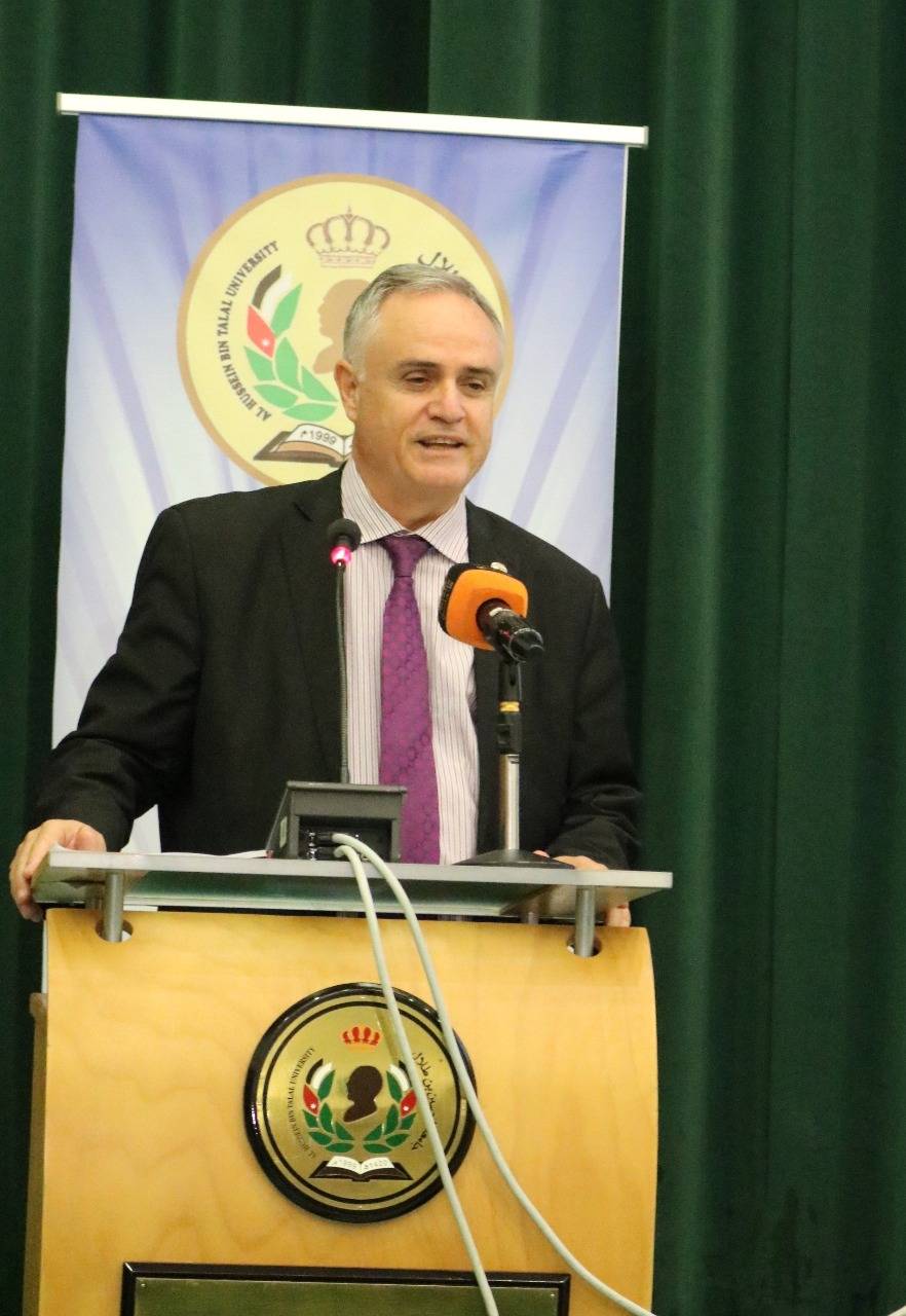 ندوة بعنوان آفة المخدرات في جامعة الحسين بن طلال