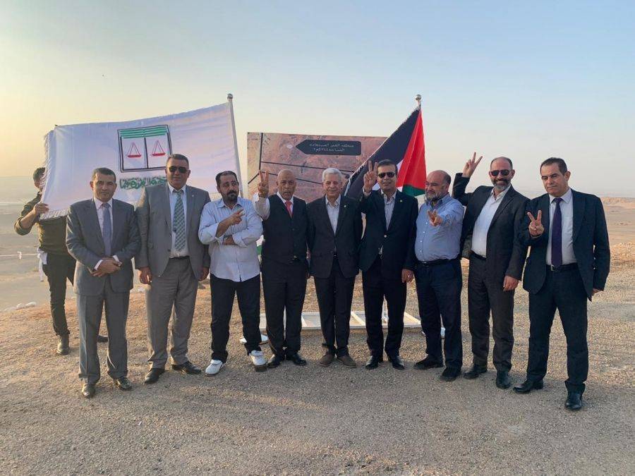 وفد من نقابة المحامين يزور منطقة الغمر