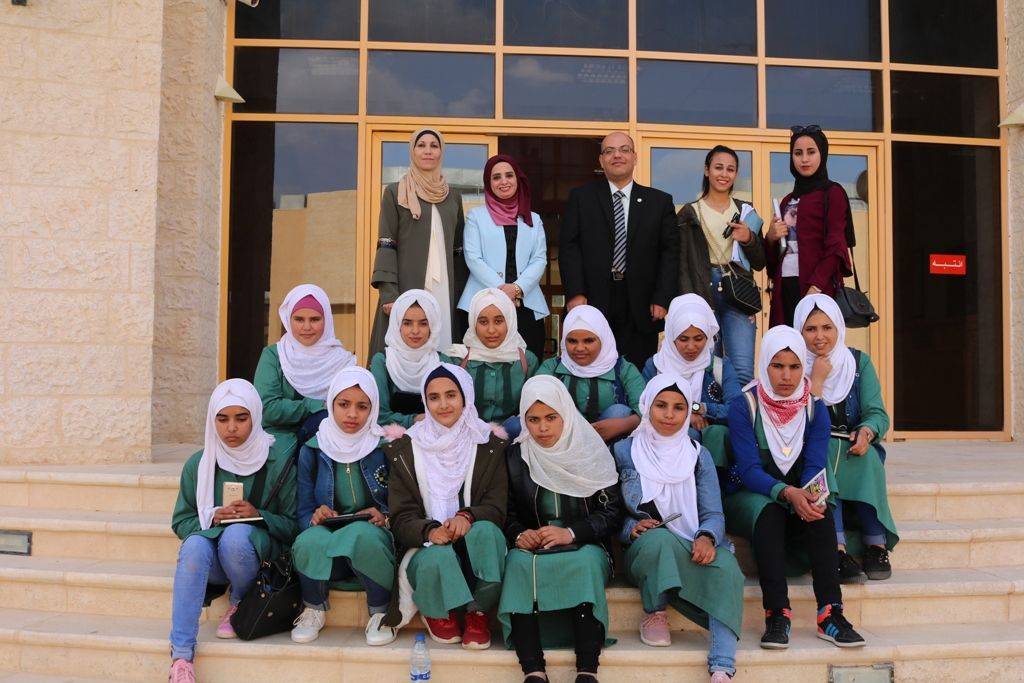 محاضرة للمدربة الاعلامية انتصار البدور في جامعة الحسين بن طلال