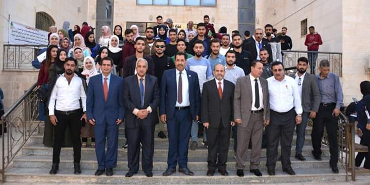 رئيس جامعة جدارا يلتقي الطلبة المستجدين