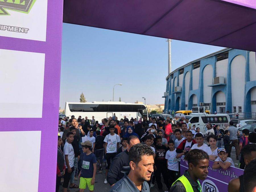 جمعية المحبة والسلام وشباب ضد المخدرات تنظم ماراثون تحت شعار( أيدي بأيدك ) وفكرة( وطن ضد المخدرات) بالزرقاء