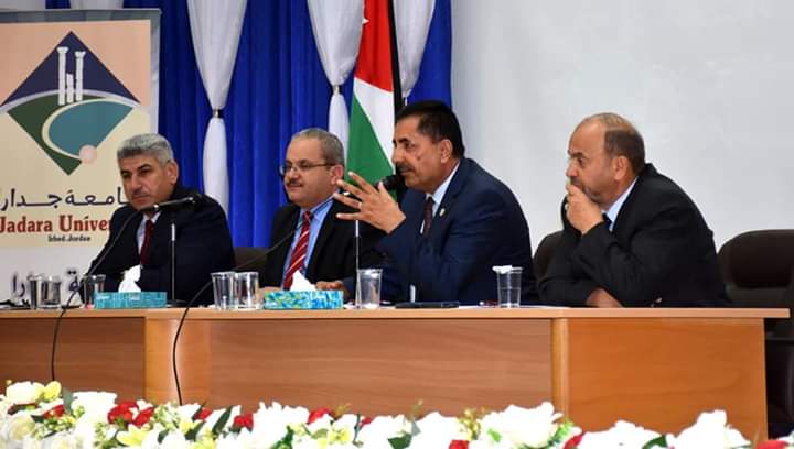 رئيس جامعة جدارا يلتقي الطلبة المستجدين 