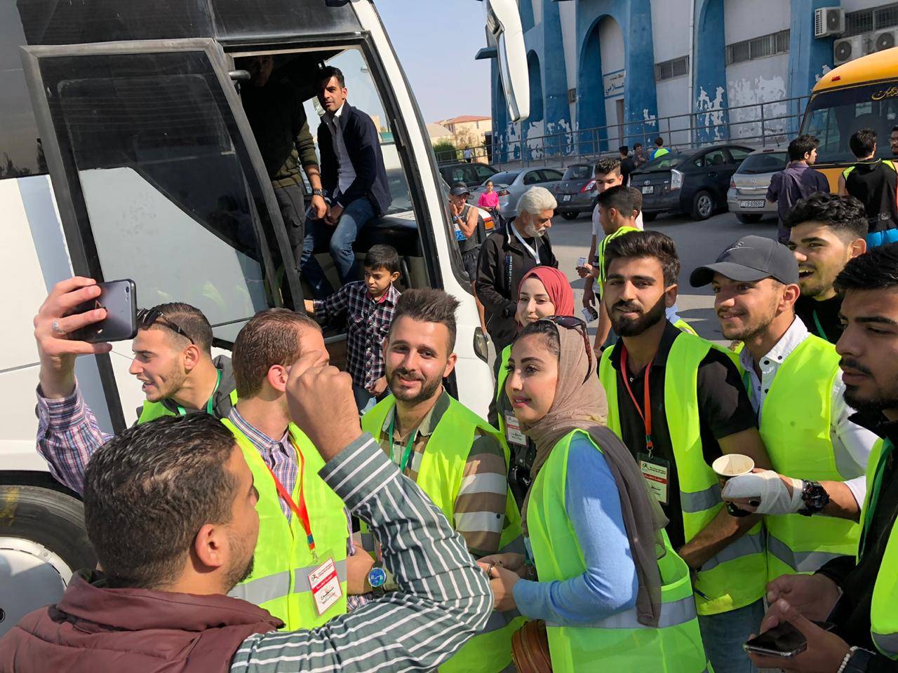 جمعية المحبة والسلام وشباب ضد المخدرات تنظم ماراثون تحت شعار( أيدي بأيدك ) وفكرة( وطن ضد المخدرات) بالزرقاء