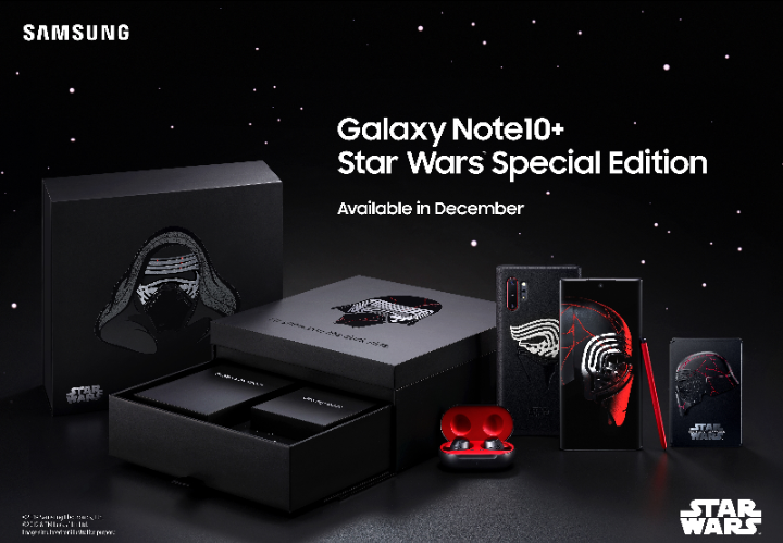 خاصة لعشاق أفلام حرب النجوم  .. سامسونج تستعد لإطلاق نسخة جديدة من هاتفGalaxy Note10+