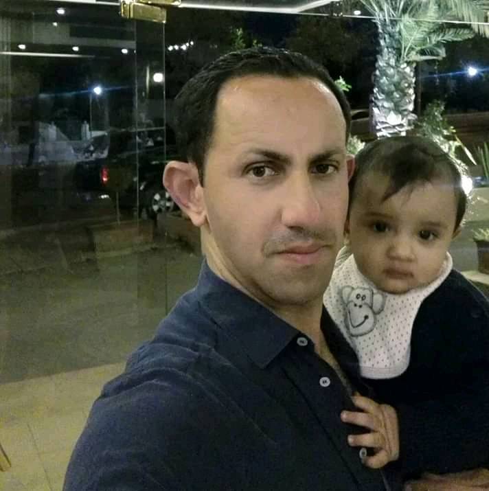 تهنئة للاعلامي الملازم اول احمد ابو غنيم بمناسبة قدوم المولود الجديد