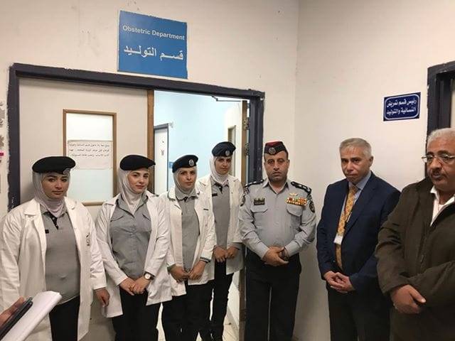 مديرية دفاع مدني مادبا تنظم مبادرة   (التطبيق العملي للمسعفات) داخل مستشفى النديم الحكومي