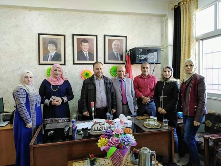 جدارا تشارك في دورة إدارة العملية التعليمية في مدرسة ملكا الثانوية للبنات