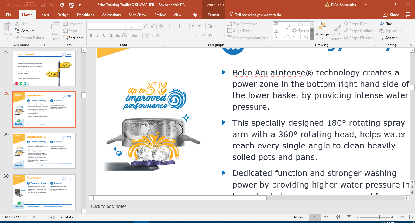 بيكو تطلق تقنية جديدة لغسل الأطباق 