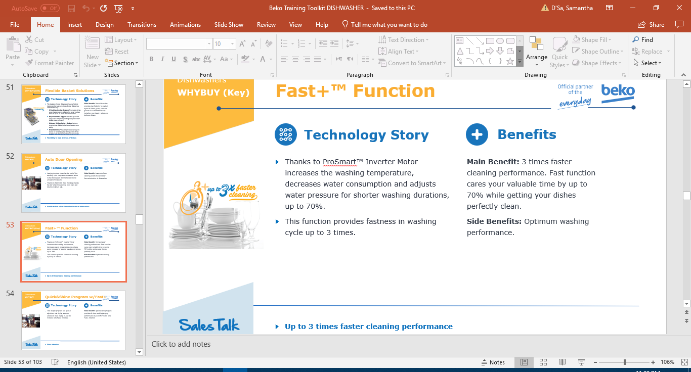 بيكو تطلق تقنية جديدة لغسل الأطباق 