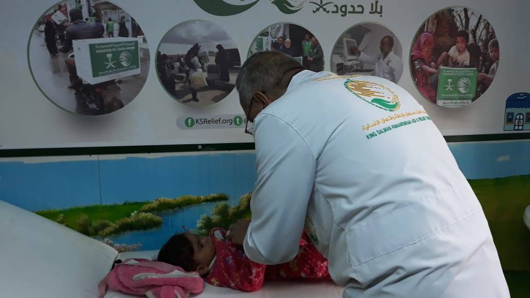 عيادات مركز الملك سلمان تعالج اكثر من (6) الاف طفل سوري في الزعتري خلال شهر أكتوبر من العام 2019م