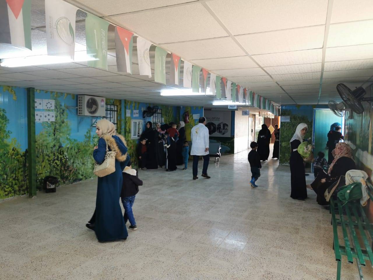 عيادات مركز الملك سلمان تعالج اكثر من (6) الاف طفل سوري في الزعتري خلال شهر أكتوبر من العام 2019م